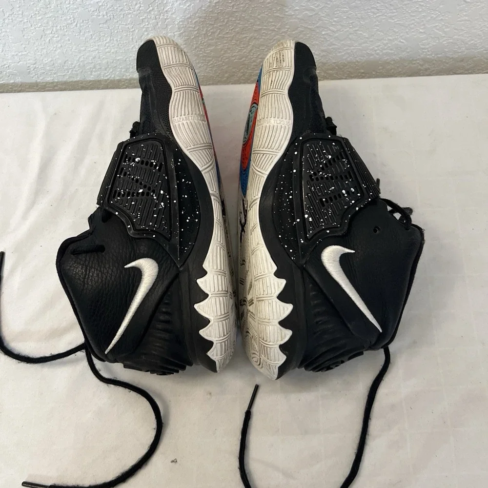 Nike‎ Kyrie 6 GS Basketball Shoes Youth Boys Size 5.5Y Black Sneakers BQ5599-001